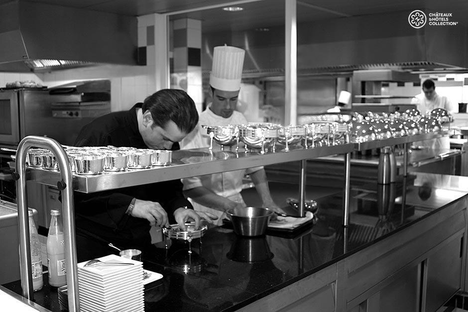 L'Assiette Champenoise Hotel Tinqueux Restaurant foto